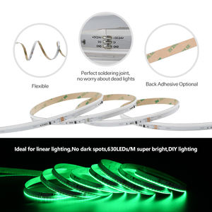 Bande LED COB RGBIC programmable et adressable flexible 24V pour l'éclairage intérieur des pièces - Product Image 2