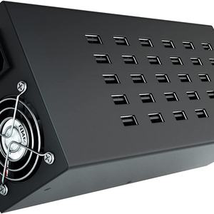 Station de charge USB 30 ports 300W, Hub de charge USB 30-en-1, Station de charge USB multiple pour plusieurs appareils - Product Image 2