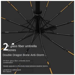 Sombrilla Automática con Protección Solar y contra la Lluvia, Doble Uso, Protección UV/Solar, Personalización con Logotipo Impreso - Product Image 3