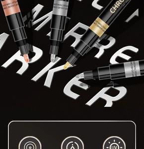 Stylo en métal chromé miroir, peinture réfléchissante, stylo DIY, modèle en plastique Gundam, coupe-ongles - Product Image 5