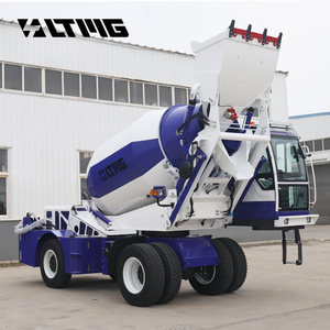 LTMG 4CMB Selbstladender Lader Knickgelenkter Betonmischer-LKW mit Synchronisierter Lenkung - Product Image 1