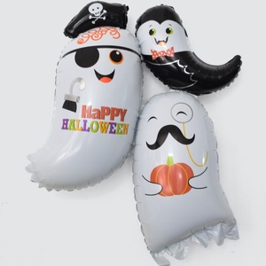 Globos de Aluminio con Forma de Calabaza, Calavera, <span class=keywords><strong>Vampiro</strong></span> y Fantasma para Halloween, Ecológicos y Seguros para Niños, Decoraciones para Fiestas de Halloween - Product Image 2