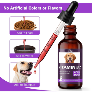 ויטמין <span class=keywords><strong>b12</strong></span> מטיקובאלאמין טיפות לכלבים-ספיגה מהירה תמיכה חיסונית בטוחה מטפלת בבלב מגביר את תאי הדם האדומים - Product Image 5