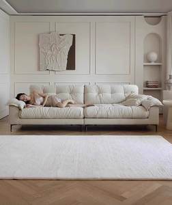 Canapé moderne italien <span class=keywords><strong>HTL</strong></span> Tall Cloud avec tissu extensible résistant aux rayures pour villa ou appartement - Product Image 2