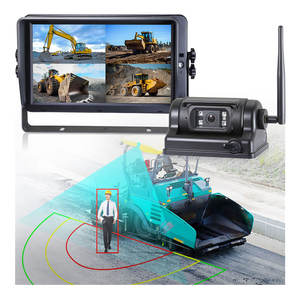 Cámara de Reversa Inalámbrica Impermeable STONKAM con Entrada de <span class=keywords><strong>Video</strong></span> de Pantalla Dividida, Monitor HD Inalámbrico de 10.1 Pulgadas, IA BSD, Cámara de Respaldo para Camiones - Product Image 1