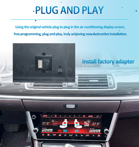 Écran tactile AC contrôle climatisation panneau LCD panneau climatique pour BMW série 5 5GT F07 F18 F10 F11 2010 - 2017 - Product Image 4