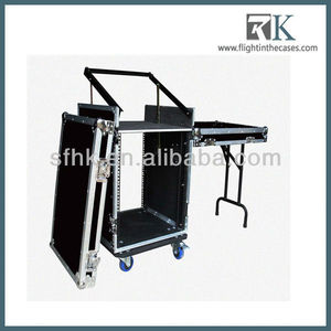 Trường Hợp Chuyến Bay Rack 16U Cho Bộ Khuếch Đại/Thiết Bị Âm Thanh Với Bảng Caster - Product Image 6