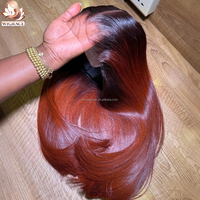 Peluca de Cabello Humano con Cierre de Encaje 5x5 sin Pegamento, Encaje Frontal HD 13x4, Liso Natural, Color Natural, Pre-Cortada, para Mujer