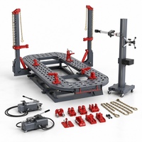 Système de redressage de châssis de voiture hydraulique Tonghong TH-5200, table de travail en acier 5200x2100mm, hauteur de banc 56cm