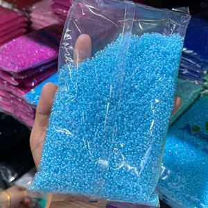 Perles de verre en vrac de 450g, couleur macaron à l'<span class=keywords><strong>intérieur</strong></span>, perles de verre transparentes avec cœur teinté pour la fabrication de bijoux DIY - Product Image 1