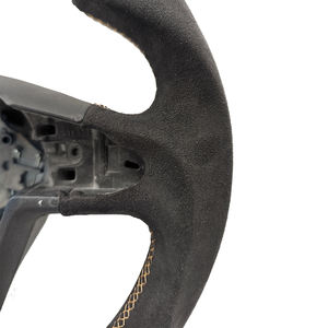 Volante Personalizado de Alcántara y Fibra de Carbono Forjada para Seat Leon <span class=keywords><strong>Cupra</strong></span> MK3 Facelift 2019- - Product Image 5