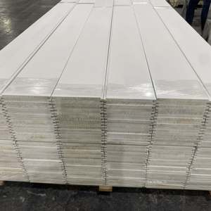 2025, venta al por mayor, molduras imprimadas blancas de pino Radiata, paneles de pared de lengüeta y ranura para decoración de casas de hoteles y hospitales - Product Image 5