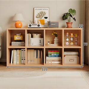 Thiết Kế Mới Đơn Giản Kệ Sách Phòng Khách DIY Mini Kệ Sách Gỗ Trang Trí Độc Đáo Modular Kệ Sách Cho Nhà Lưu Trữ - Product Image 6