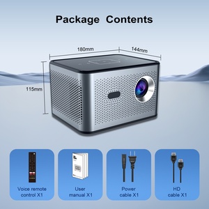 Mini Proyector LED Inteligente Portátil con Logotipo Personalizado, DVB-T2, Android 9.0, 4K, Corrección Trapezoidal Automática, WiFi, Duplicación de Pantalla del Teléfono, Cine al Aire Libre - Product Image 4