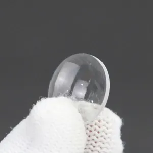 Mini atacado plano lente convexa de vidro diâmetro 6mm plano-convexo lentes