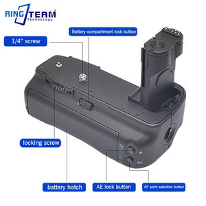 Poignée de batterie verticale BG-40D pour appareil photo <span class=keywords><strong>Canon</strong></span> EOS <span class=keywords><strong>50D</strong></span> 40D 20D 30D Remplace BG-E2N BG-E2 Meike MK-40D avec batterie BP-511A - Product Image 4