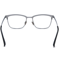 Gafas Borregls con Montura de Titanio Colorida para Hombre, Diseño Cuadrado de Marca 2025, Lentes Ópticas de Alta Calidad para Mujer, Modelo 185902