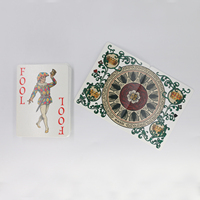 Cartes à jouer personnalisées en PVC imperméables, cartes de casino, vente en gros, papier 180gsm-310gsm, cartes à jouer promotionnelles publicitaires