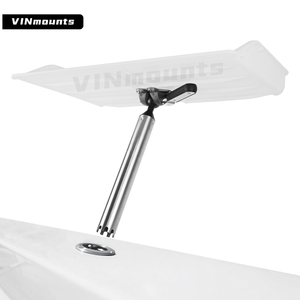 VINmounts verstellbare Bootsrutenhalterung für Köderbrett/Schneidetisch/BBQ-Grill 360° drehbar, marinegeeignet, einfache Montage - Product Image 1