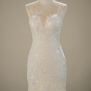 Luxury Tulle Mermaid <b>Wedding</b> <b>Dresses</b> With <b>Court</b> Train Sfy191 - Product Image 6