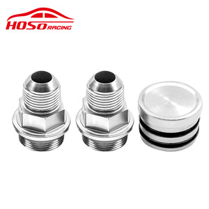 Hoso M28-10AN ติดตั้งเครื่องยนต์รถแข่งสำหรับฮอนด้า B16 B18C อลูมิเนียมอัลลอยสีดำ - Product Image 3
