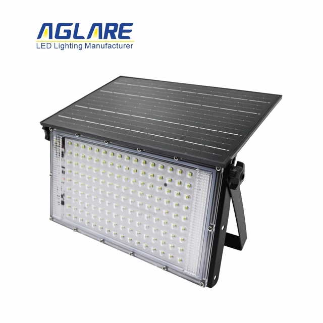 Outdoor Waterproof  LED Stadium Light Reflector Projector Folded  Spotlight IP65 Solar Garden Flood Lights