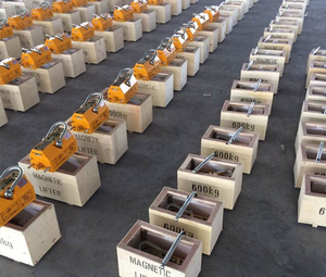 निर्माण उपयोग के लिए नए 5 टी मैनुअल स्थायी चुंबकीय लिफ्टर, निर्माण उपयोग के लिए प्रमाणित मिश्र धातु स्टील - Product Image 6