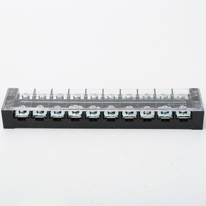 กวนหยาง TB-45A/10P บล็อกขั้วต่อไฟฟ้า 10 ตำแหน่ง แบบขันสกรู สำหรับการเดินสายไฟ - Product Image 3