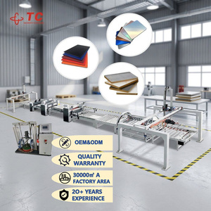 เครื่องจักรอิเล็กทรอนิกส์ Tc Machinery รุ่น High No Crushing Anti-aging Pur Hot Glue Flat Laminating Machine มอเตอร์ 75 กิโลวัตต์ รับประกัน 1 ปี Tc-pur 1350 Pur Hot - Product Image 1