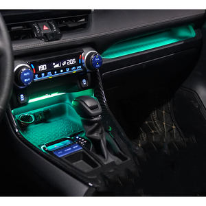 Voiture console centrale tableau de bord atmosphère lumière porte bol lampe panneau pour toyota <span class=keywords><strong>rav4</strong></span> 2020 2021 <span class=keywords><strong>2022</strong></span> 2023 2024 xa50 <span class=keywords><strong>accessoires</strong></span> - Product Image 4