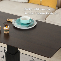 Table basse relevable pneumatique de grande taille Ada Living Room Furniture Factory, réglable en hauteur, anti-rayures