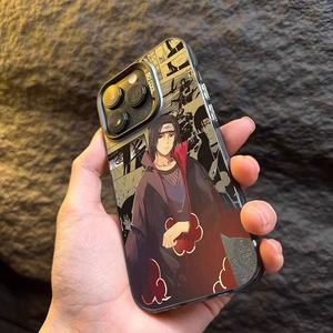 Funda <span class=keywords><strong>de</strong></span> teléfono personalizada <span class=keywords><strong>Akatsuki</strong></span> <span class=keywords><strong>Itachi</strong></span> para Apple 17 Promax diseño energético para iPhone 16/15/14/13/12 Plus estilo INS elegante - Product Image 2