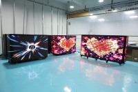 P2.604 GOB Table de DJ portable pliable avec écran vidéo LED, mur d'affichage vidéo, cabine DJ pliable pour discothèque, scène, club de musique, événements