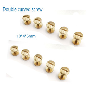 Đồng thau phẳng cuốn sách móng tay bề mặt hồ quang mẹ và con đinh tán đinh tán mẹ và con hàng loạt hoa hình chữ I vành đai đinh tán đinh tán - Product Image 6