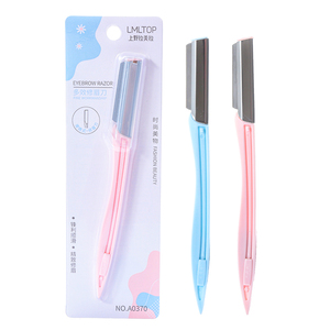Outil de <span class=keywords><strong>Dermaplaning</strong></span> avec Logo personnalisé, <span class=keywords><strong>rasoir</strong></span> pour sourcils, <span class=keywords><strong>visage</strong></span> et pêche, épilation pour femmes A0370 - Product Image 1