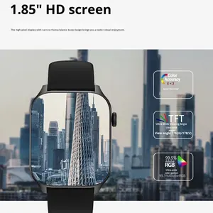 Nuovo Smartwatch T12Pro con Display IPS Quadrato da 1,83 Pollici, Funzioni di Chiamata e Sport, Impermeabile, Compatibile con iOS - Product Image 2