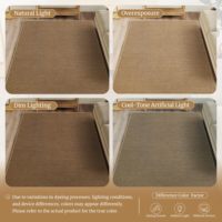 Tapis en polyester lavable en machine, motif floral tufté, moderne, épais, avec envers en latex, antidérapant, adapté aux animaux domestiques, pour chambre et patio