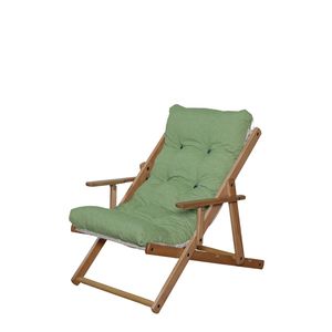 Fauteuil pliant en bois de hêtre de haute qualité, finition miel, empilable, imperméable, portable, intérieur/extérieur, cuisine, salon, confort - Product Image 2