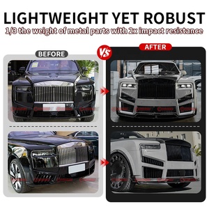 กันชนหน้ารถยนต์แบบคาร์บอนไฟเบอร์แห้ง สไตล์ MSY สำหรับ Rolls Royce Cullinan ปี 2025 ชุดประกอบกันชนหน้า อะไหล่แต่งรถยนต์ - Product Image 2
