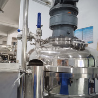 Mélangeur automatique de savon liquide en acier inoxydable, moteur AC, réacteur chauffant pour détergent, agitateur pour aliments et boissons, mélangeur pour produits chimiques