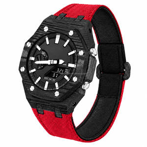 New Design Oem Carbon Fiber Watch Case Nylon Strap Band Oak Ultra-Light <strong>Mod</strong> Kit for Casioak <strong>G</strong> Ga2100 GA2110 Gab2100 <strong>Shock</strong> Parts - Product Image 2