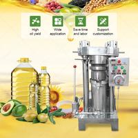 Presse à huile hydraulique pour arachides, olives, mangues, fèves de cacao et arachides, machine d'extraction d'huile