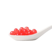 Offre Spéciale Instantanée Fraise Popping Boba Aromatisé Fraise Popping Boba Pour Bulle Lait Thé