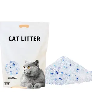OEM Dust Free And Long Service Life Silica Gel Crystal Cat Litter Light Weight Sand Wholesale In Russia