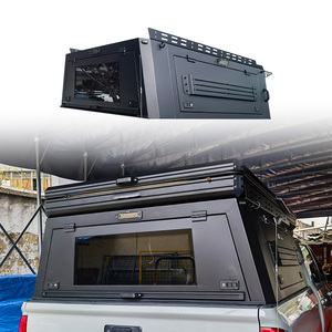 Hợp Kim Nhôm 4X4 Xe Tải Pickup Xe Tải Cứng Xe Tải Giường Bìa Không Thấm Nước Xe Tải Giường <span class=keywords><strong>Camper</strong></span> Bìa Cho Nissan Titan - Product Image 3