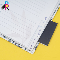 Cuaderno/Agenda de Tapa Dura Gruesa para Negocios, Organizador Creativo y Sencillo, Multicolor, A5, Regalo, Papel de Colores