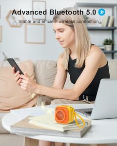 <span class=keywords><strong>EWA</strong></span> <span class=keywords><strong>ลำโพง</strong></span>บลูทูธแบบย้อนยุค A132 5W 700mAh ไร้สายมินิแบบพกพาเครื่องเล่นเพลงกลางแจ้งน่ารัก - Product Image 5