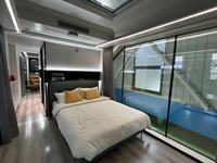 Portable usine OEM luxe moderne extérieur commercial dirigeable Pod luxe préfabriqué Space Capsule maison avec 2 chambres