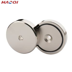 カップ ポット マグネット 皿穴付き N52 ネオジム 磁石、取り付け用皿ネジとネジ付属 - Product Image 1