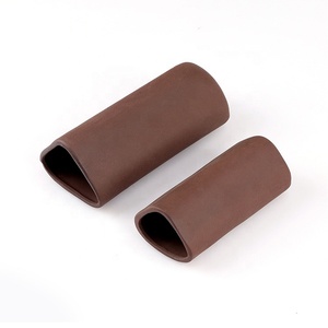 Aquário de Cerâmica Semi-fechado em Argila Roxa para Peixes <span class=keywords><strong>Betta</strong></span>, Abrigo Irregular para Paisagismo, Decoração de Caverna Esconderijo - Product Image 3